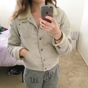 Vintage shearling jacket